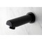 Kingston Brass Tub Faucet Spout with Flange, Matte Black K8187A0 - alternate 3